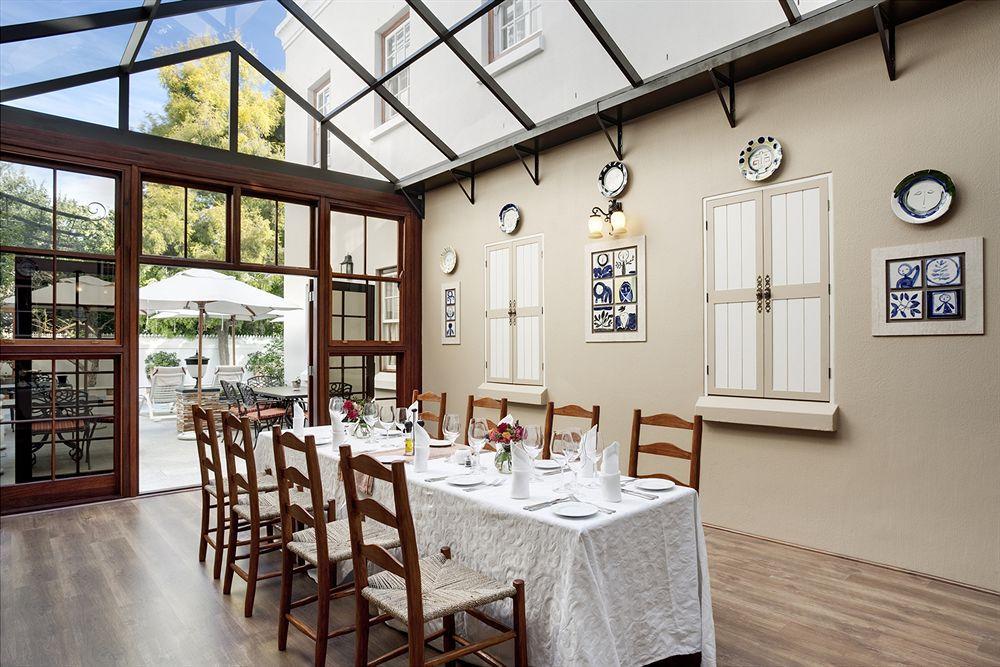 Coopmanhuijs Boutique Hotel & Spa Stellenbosch Restoran foto